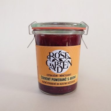 Červený pomeranč s aronií, Extra džem méně sladký